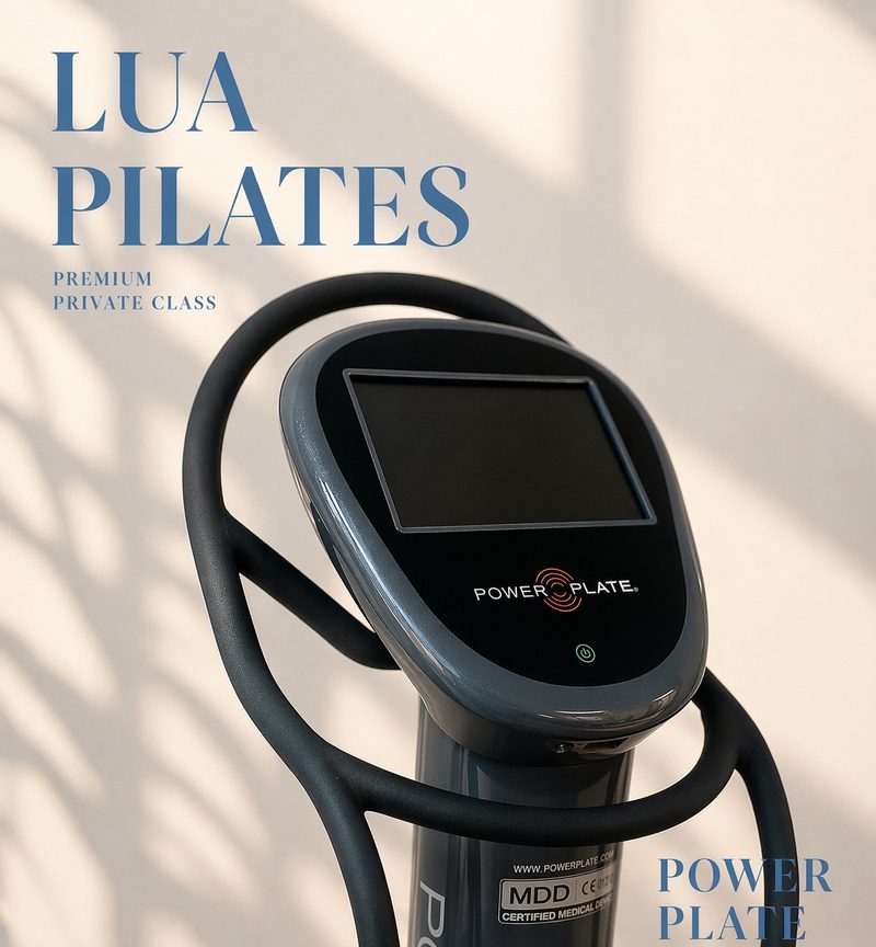 LUA PILATES 프리미엄 프라이빗 클래스 — 파워플레이트 진동 운동 기구